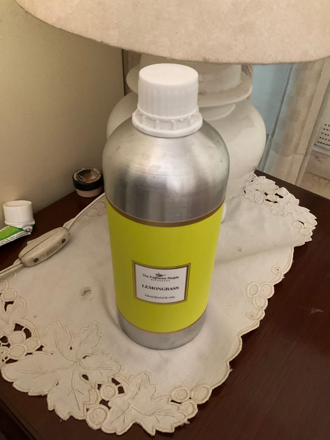 Customer photo review of Lemon Grass Fragrance Oil  (1 Litre)