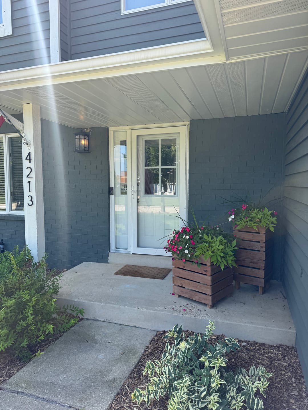 Customer photo review of Clear 4 Lite Glass and Frame Kit (Half Lite)