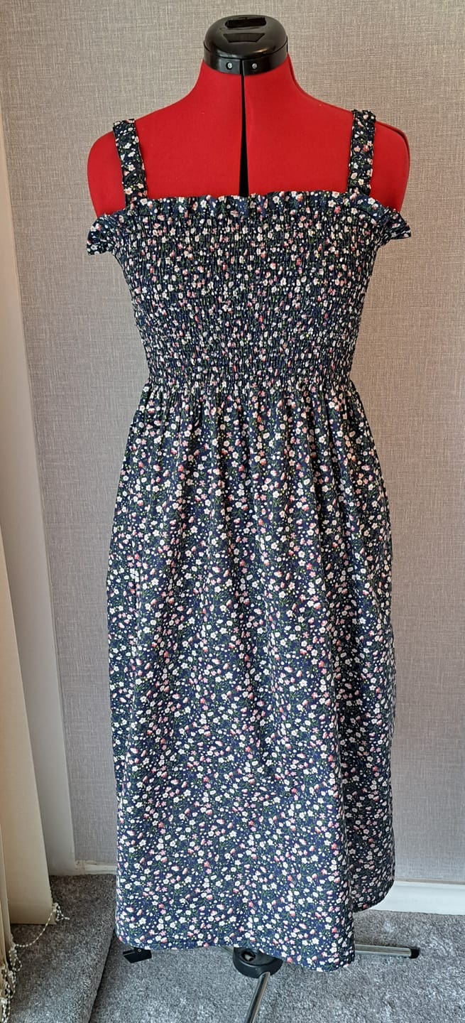 Customer photo review of Floral Field Polycotton Fabric