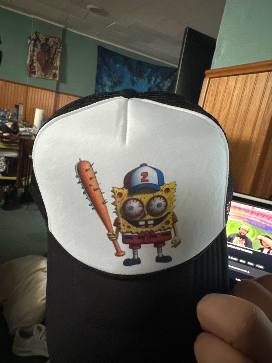 Customer photo review of 6 Custom Trucker Hats for $59