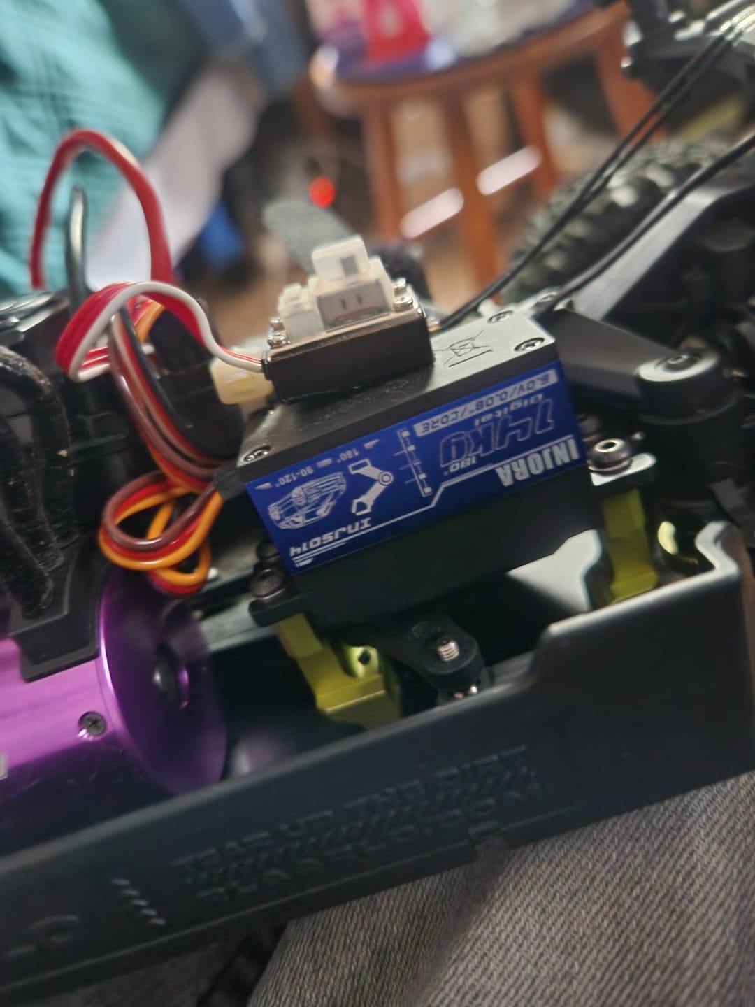 Customer photo review of Aluminum Servo Conversion Block For RZ001
