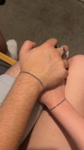 Customer photo review of FabuLove Permanent Bracelet Kit