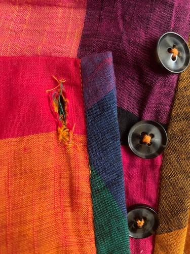 Customer photo review of FRIDA PANTS | MULTI CHEX