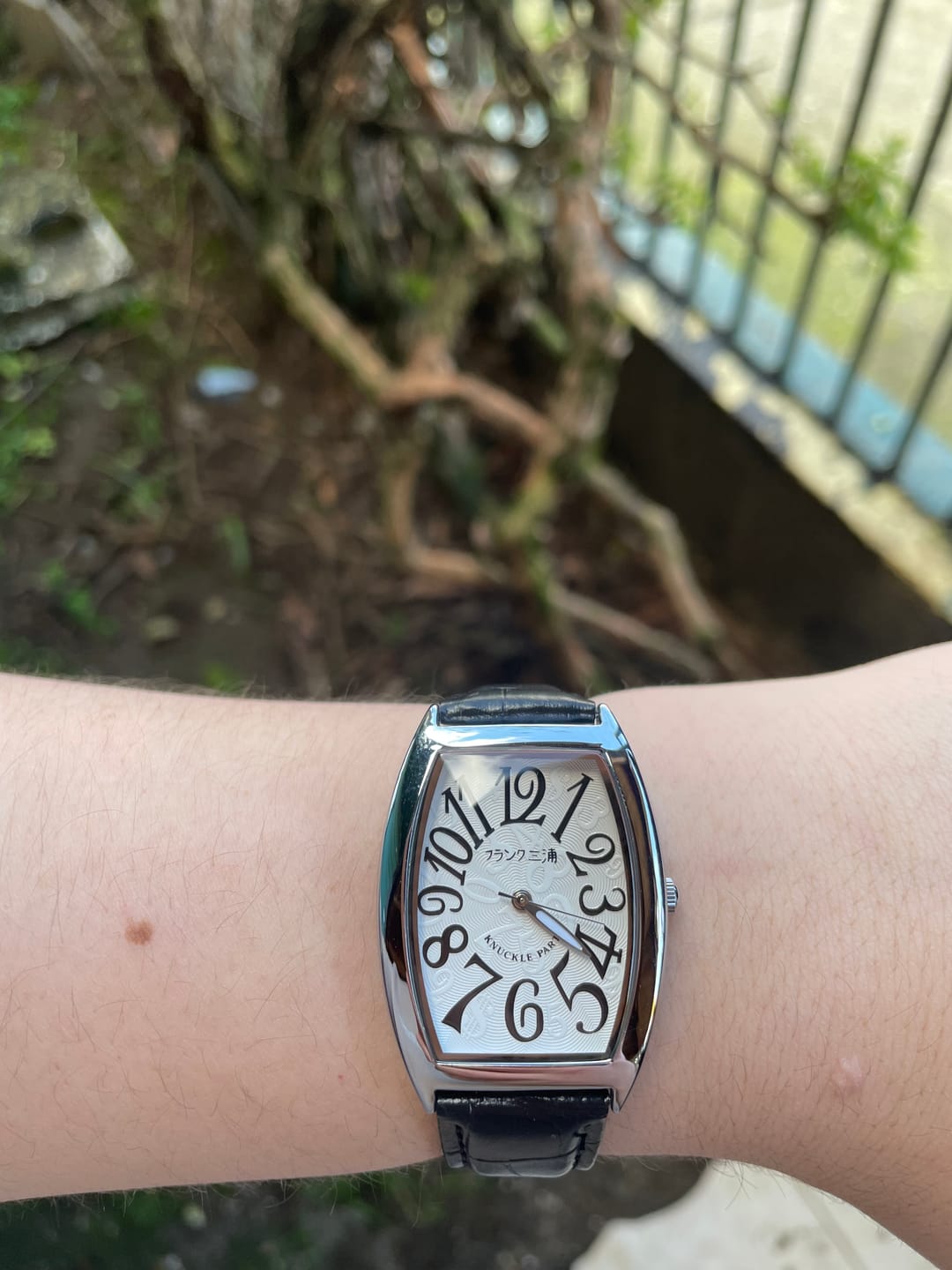 Customer photo review of Reloj Análogo Frank Miura FM00DC-WH Knuckle Part JDM