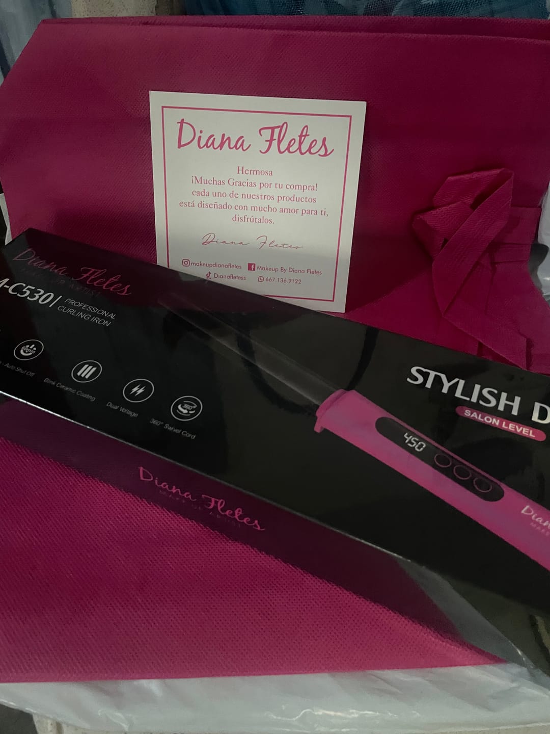 Customer photo review of Ferro Digital Diana Fletes