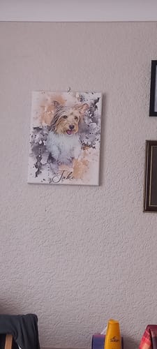 Kathryn P. review of Your Pet as Watercolor Portrait image 1 out of 1