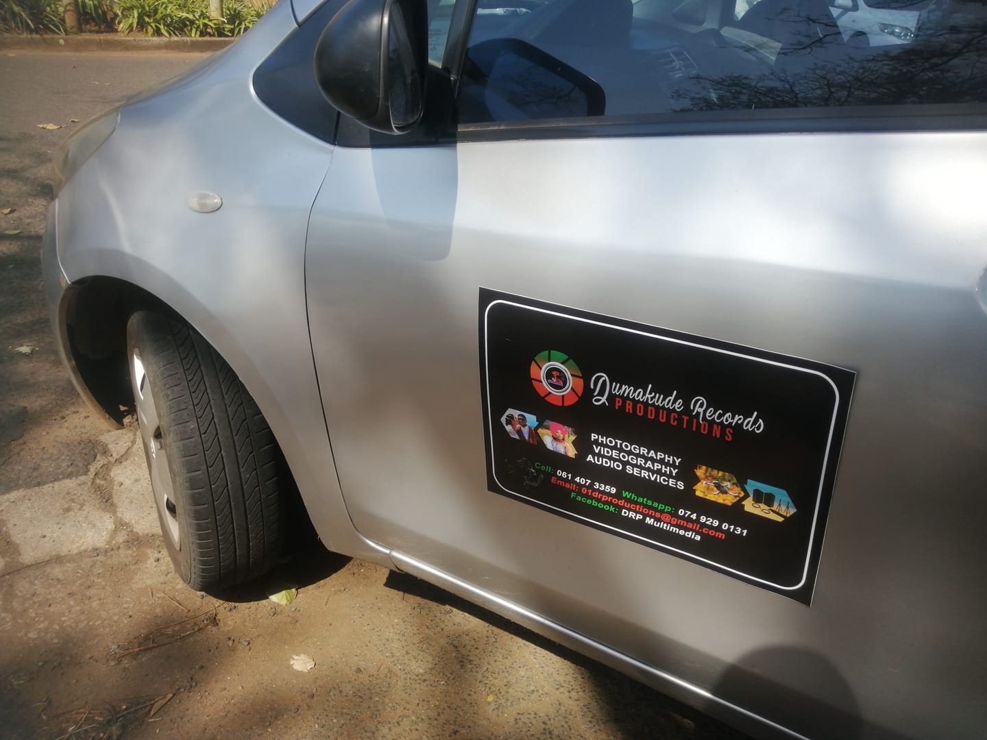 Customer photo review of Car Magnets (Set of 2)