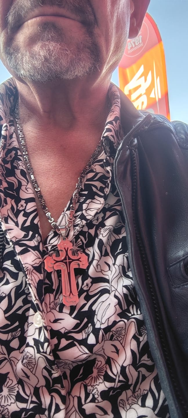 Customer photo review of Collier Croisé de l'Espoir