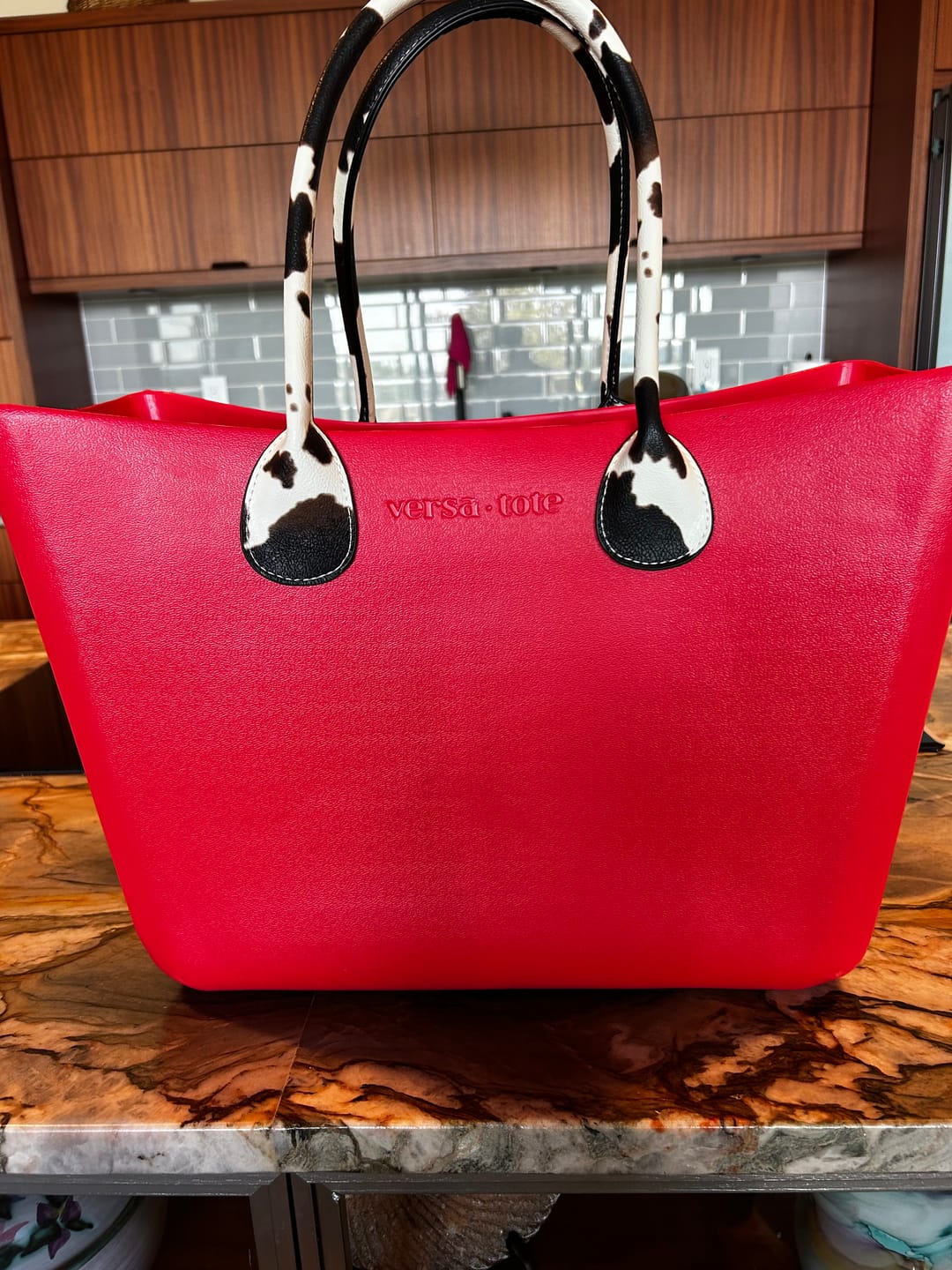 Customer photo review of Carrie All Tote