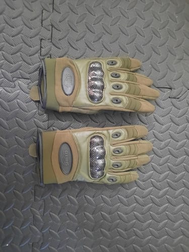 Customer photo review of Tactical Carbon Einsatzhandschuh - OLIV