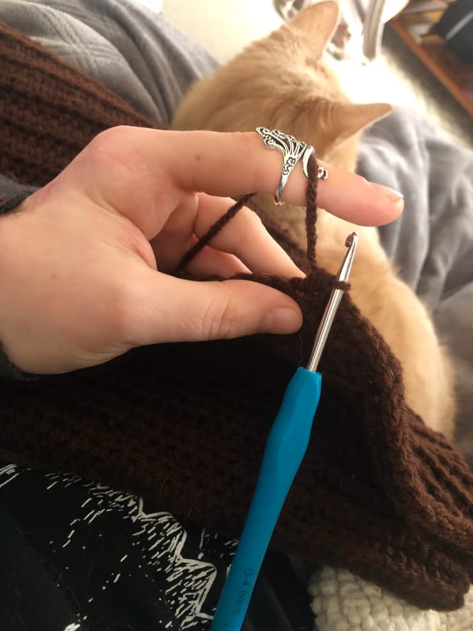 Customer photo review of Crochet Rings (Free Today)