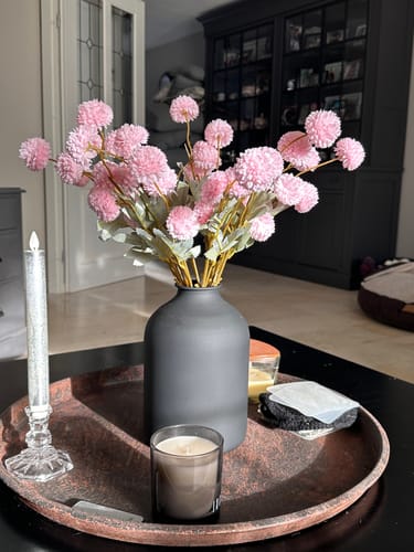 Customer photo review of Zijden Kiku Bloemen - Roze (10 stengels)