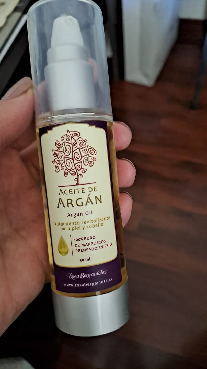 Customer photo review of Aceite de Argán 100% puro 50ml