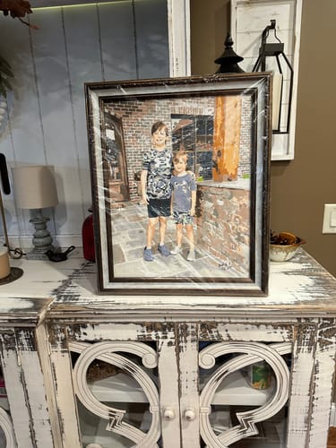 Customer photo review of Custom Paint By Numbers Kit