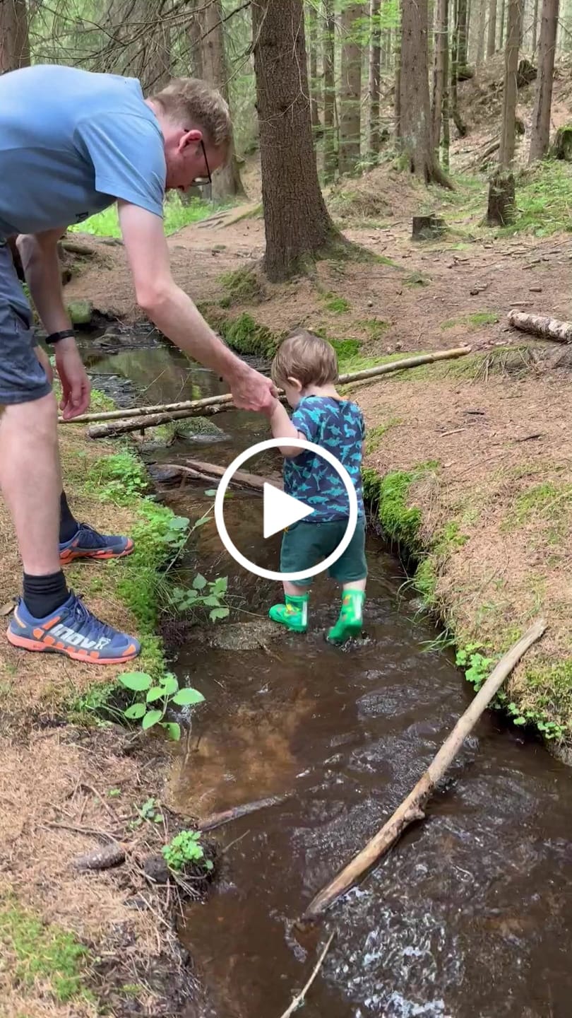 Customer video review of June Bug Marl Comfy Jogger Shorts
