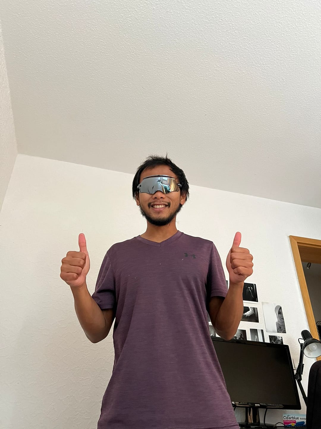 Customer photo review of Kapvoe X2 Sports Sunglasses
