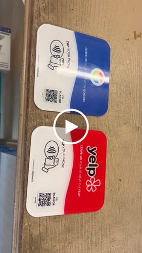 Customer video review of Yelp Reviews - Plate