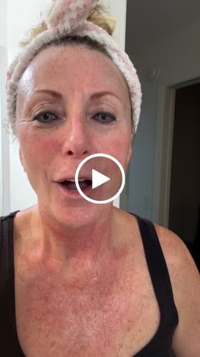 Customer video review of Collagen Fitness Spritz