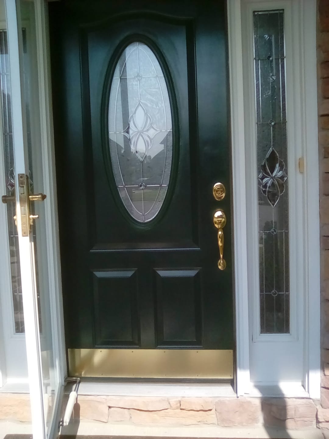 Customer photo review of Small Oval 16" x 39" Frame Kit