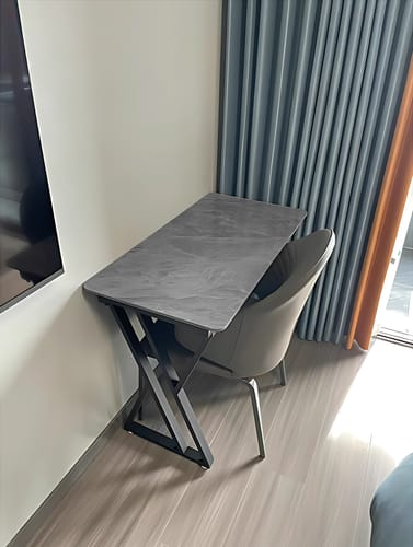 Customer photo review of Elegant and Luxurious Marble Rectangular Conference Table