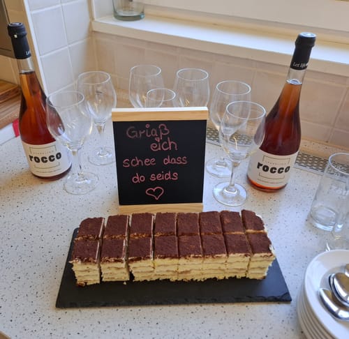 Customer photo review of Sparkling Rocco 750 ml