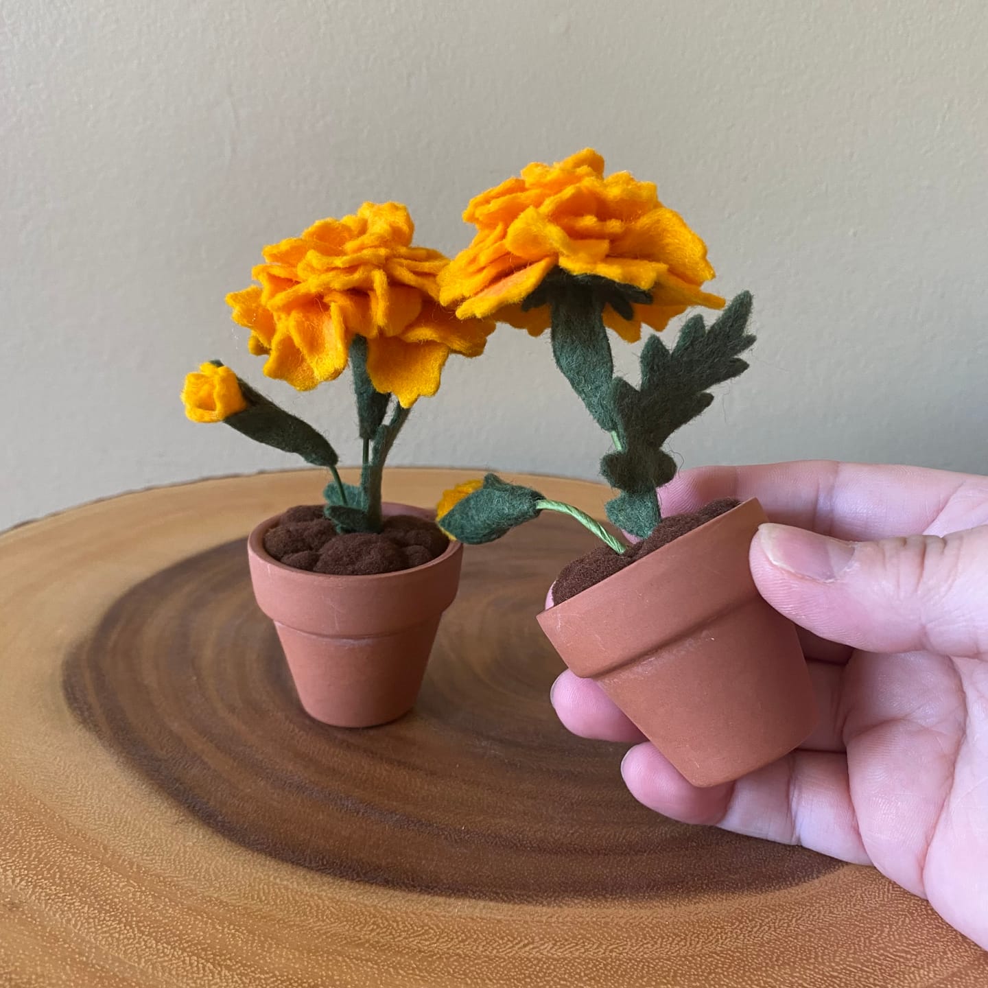 Customer photo review of Premium Wool Blend Craft Felt By Yard