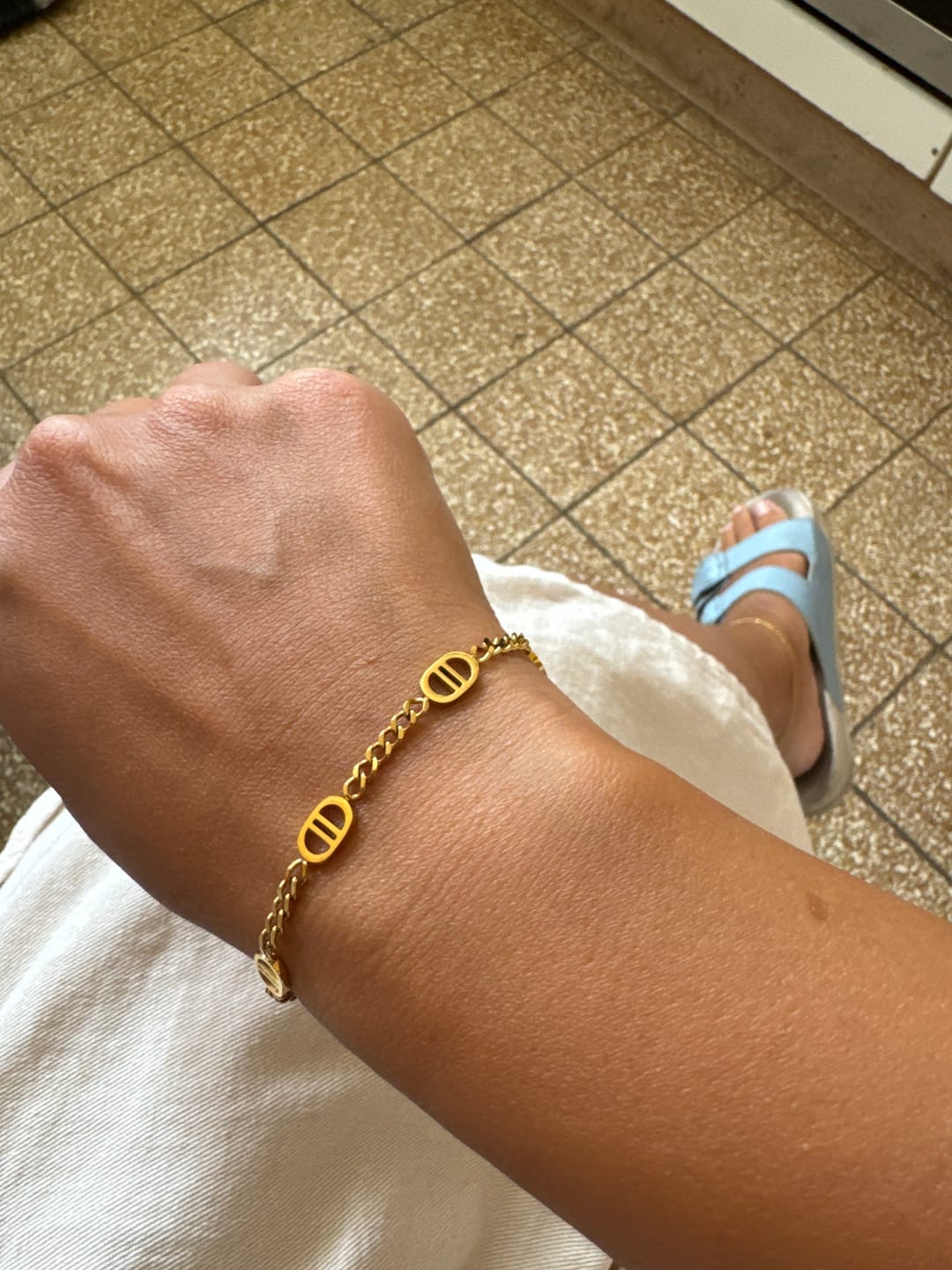 Customer photo review of Five Prestige Armband | 18K vergoldet