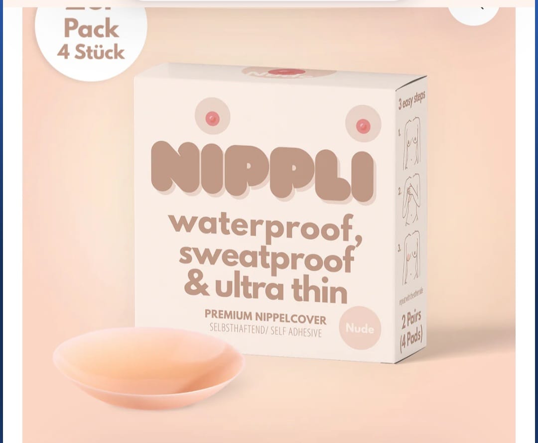 Customer photo review of Doppel Pack Plus Size Nippelcover COLOR NUDE (2 Paar) 4 St.