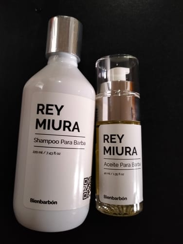 Customer photo review of Aceite y Shampoo Para Barba · Paquete 2 Piezas