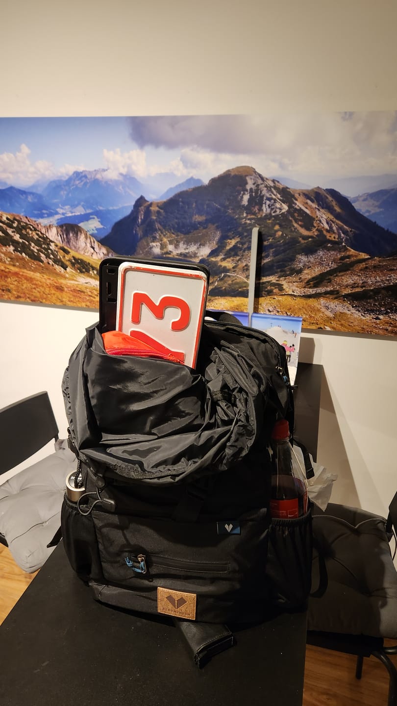 Customer photo review of BERGMENSCH® Rolltop Rucksack HANS
