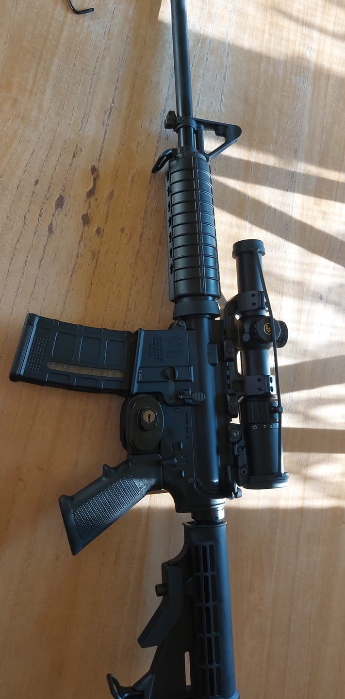 Customer photo review of Vector Optics XASR-3031 X-Accu Blockmontage für 30mm Tubus, 21mm ext. Picatinny for AR, h=38mm