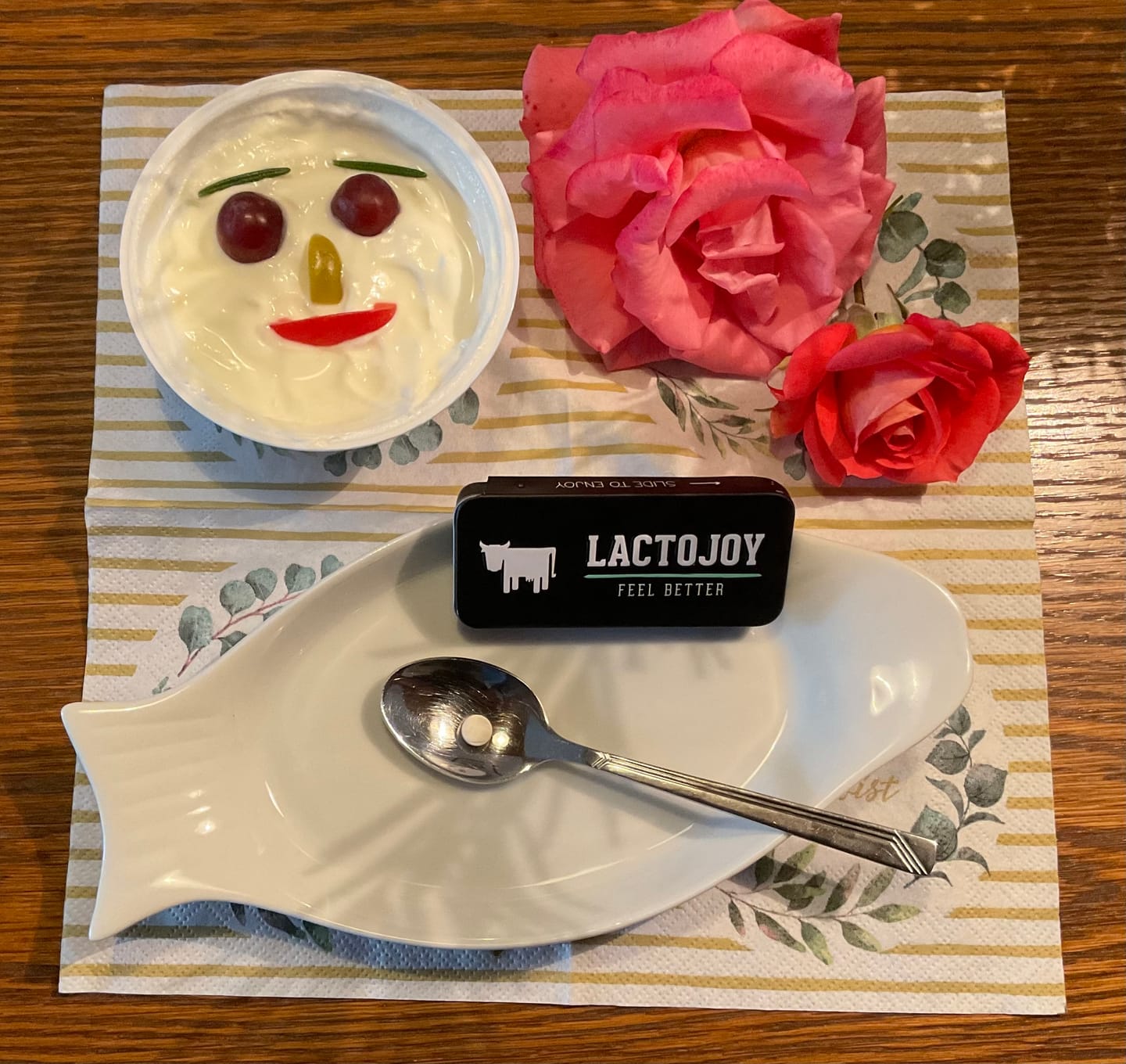Customer photo review of LactoJoy Laktase Tabletten - 14.500 FCC - 240 Nachfüllpackung