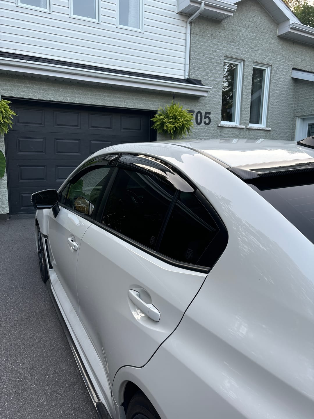 Customer photo review of Window Visors Sun/Rain Guards