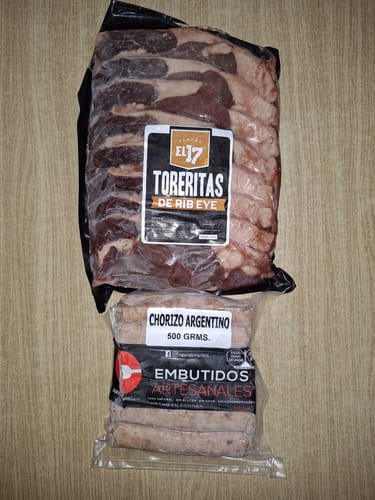 Customer photo review of Salchicha Parrillera o Chorizo Argentino