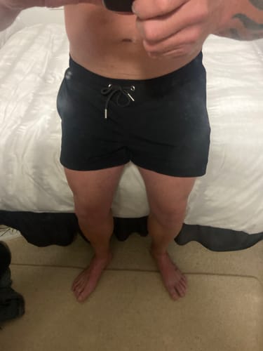 Customer photo review of Quads of the Gods - Lift Shorts - Black / White