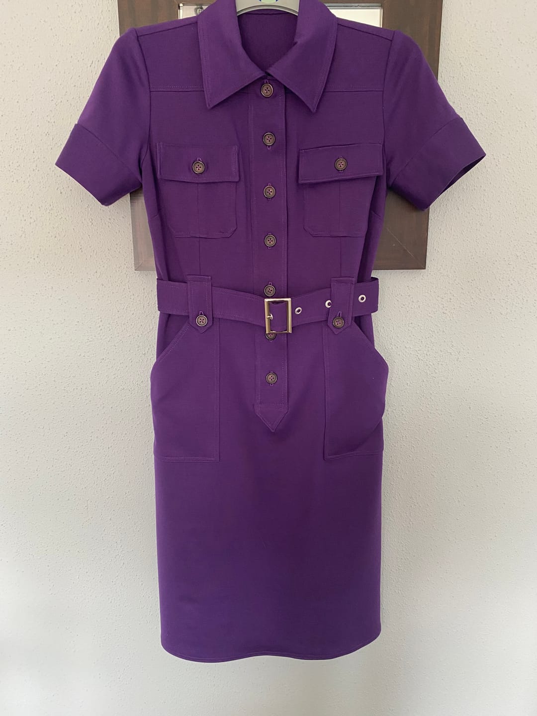 Customer photo review of Plain Ponte Roma Fabric