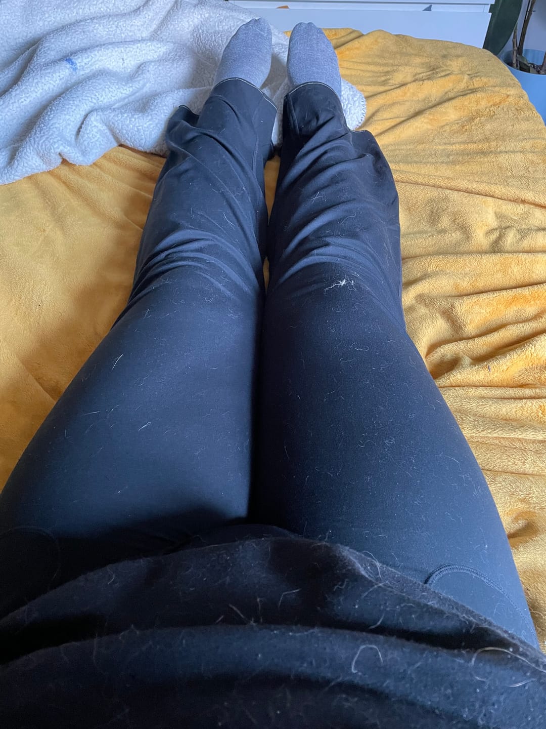 Customer photo review of SALE Flared Leggings!