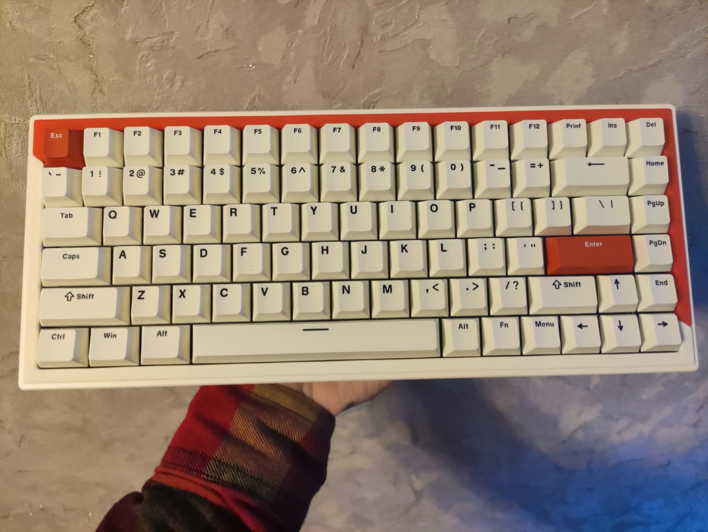 Customer photo review of DrunkDeer G75 Wired Actuation Distance Adjustable Magnetic Switch Keyboard