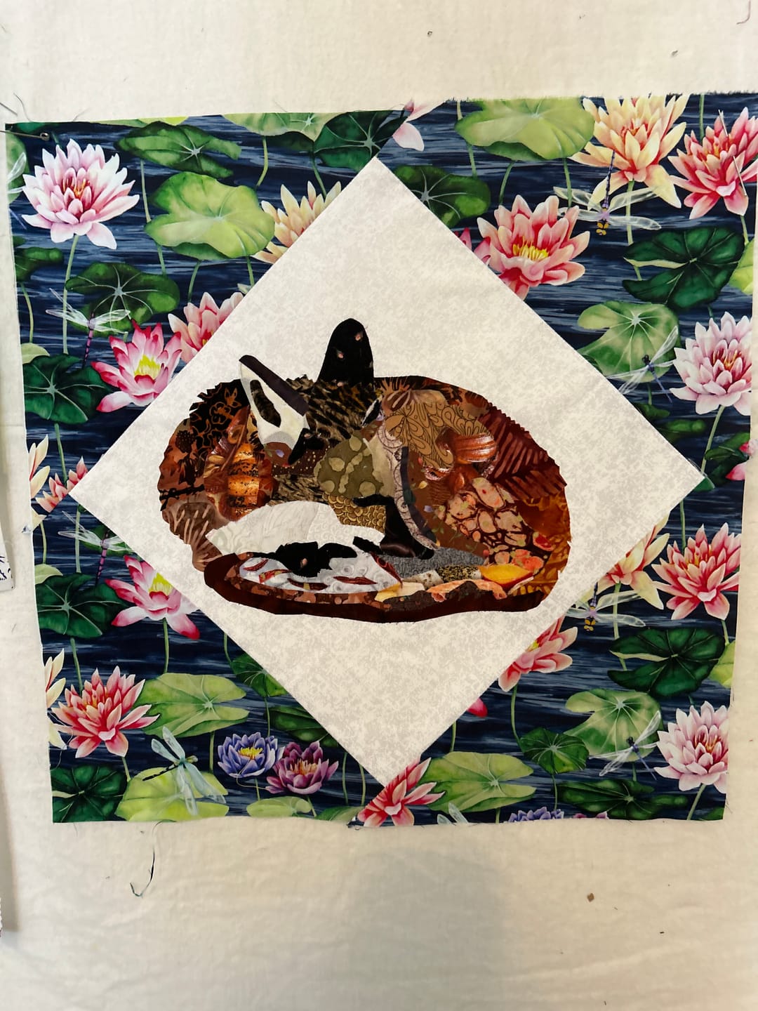 Customer photo review of The Fox Downloadable Pattern