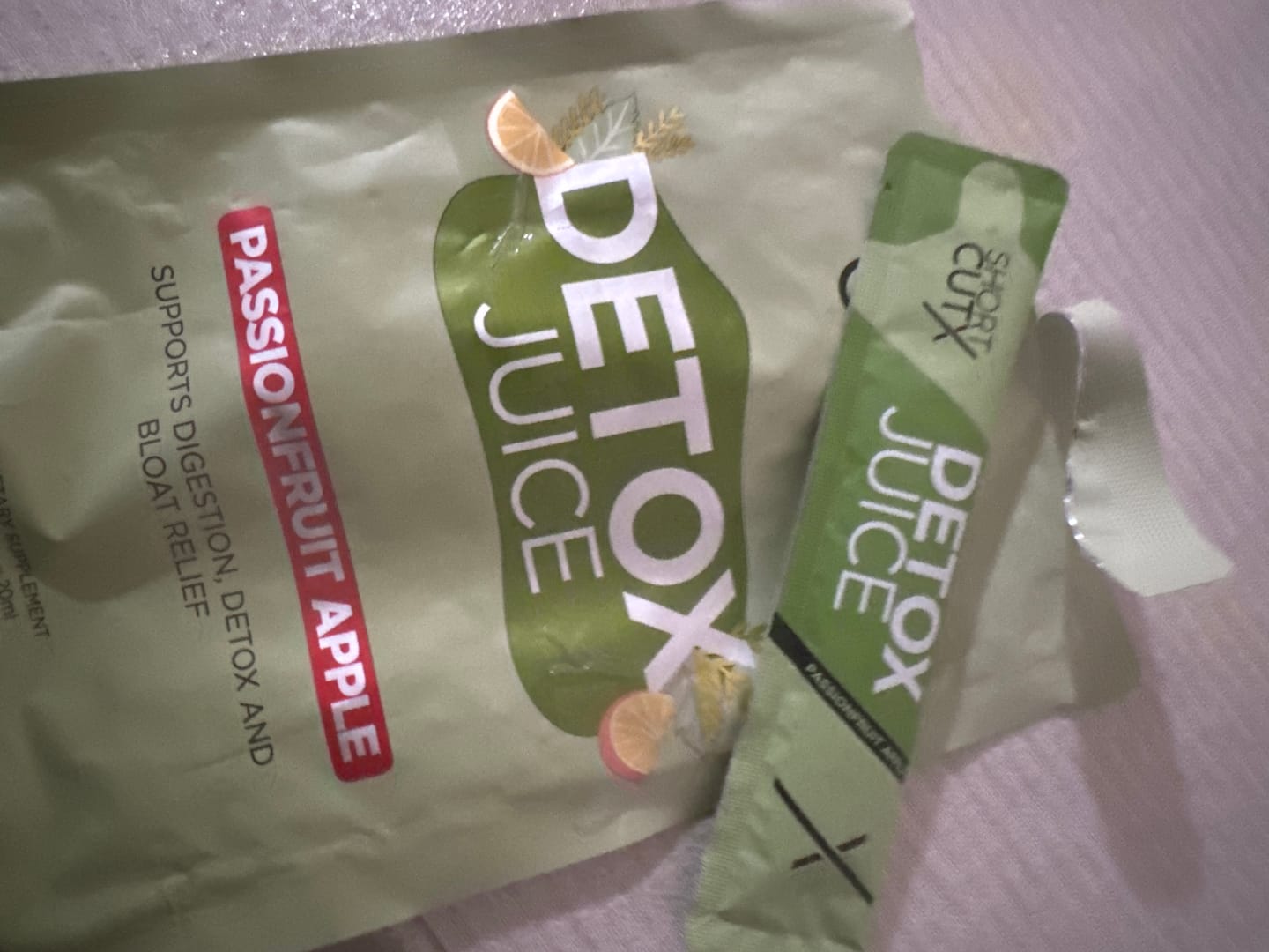Customer photo review of Shortcutx Detox Juice