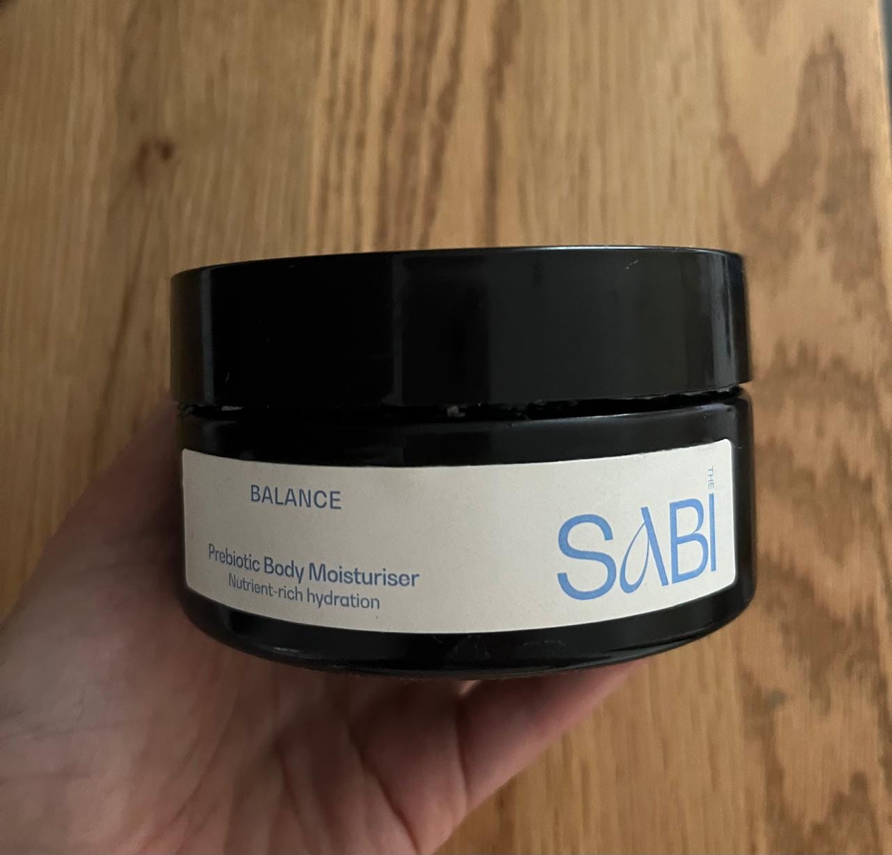 Customer photo review of Prebiotic Body & Face Cream