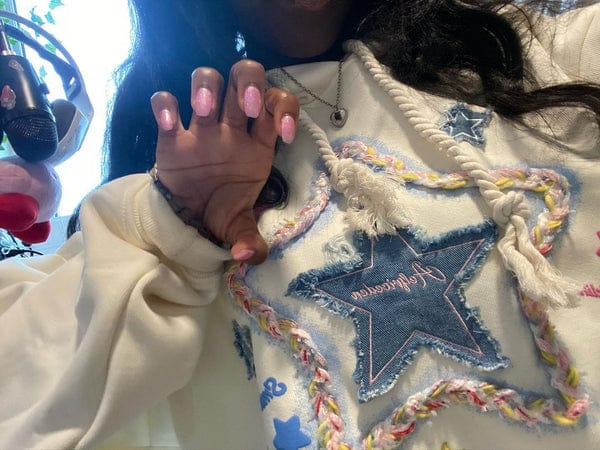 Customer photo review of Aelfric Eden Oversized Star Hoodie