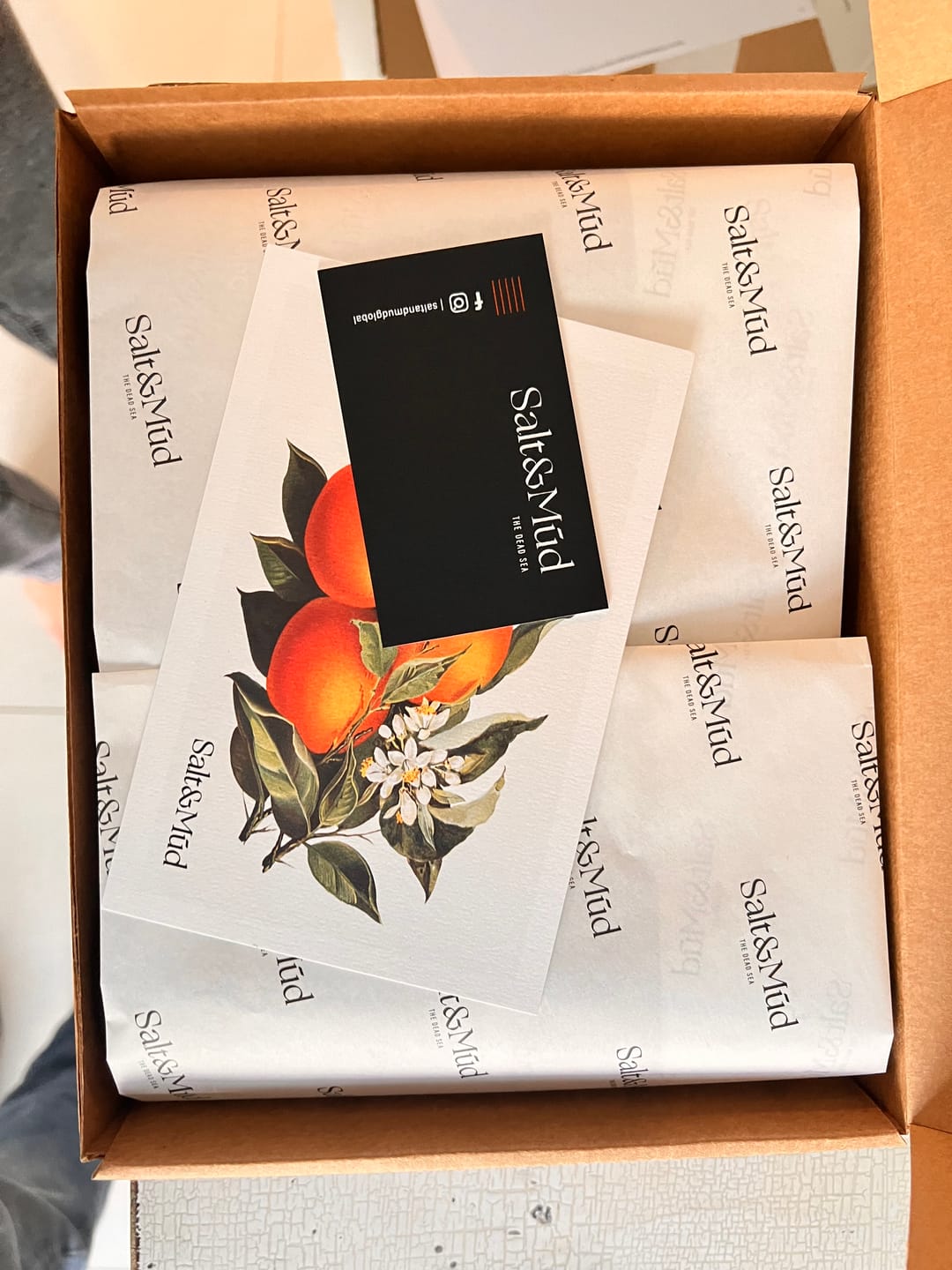 Customer photo review of Dead Sea Gift Box No 2