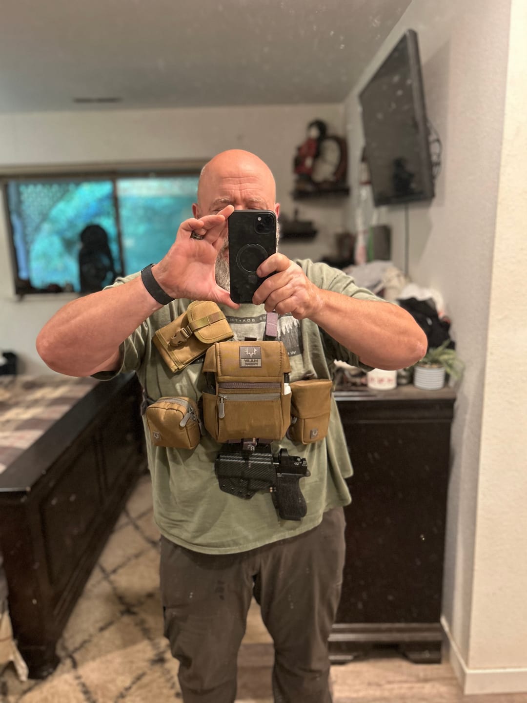 Customer photo review of Game Changer Rangefinder Pouch
