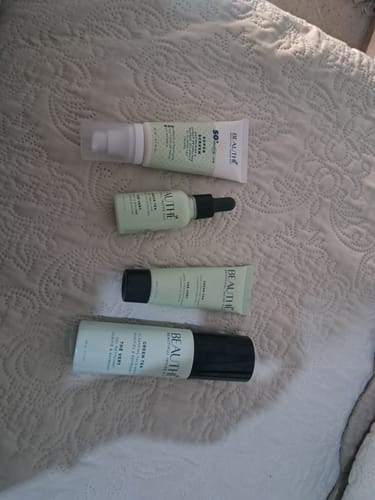 Customer photo review of Gamme Complète : SPF + Crème + Gel + Sérum (CADEAU OFFERT 🎁)