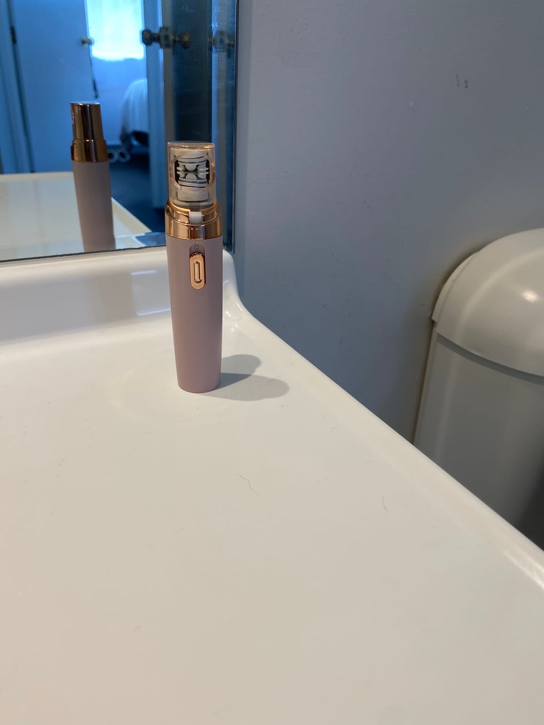 Customer photo review of Plucky - Facial Hair Remover - 40% OFF!