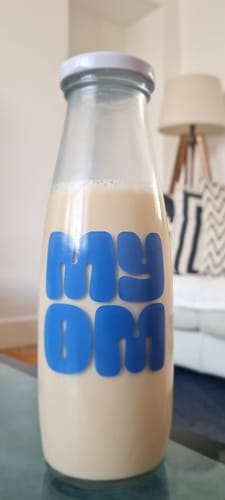 Customer photo review of MYOM 500ml Glass Milk Bottle With Screw Top Lid