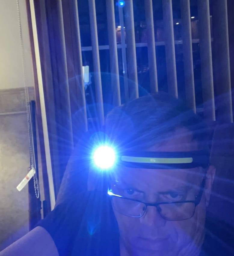 Customer photo review of LumaBeam™ - Multifunksjonell 230° LED-hodelykt