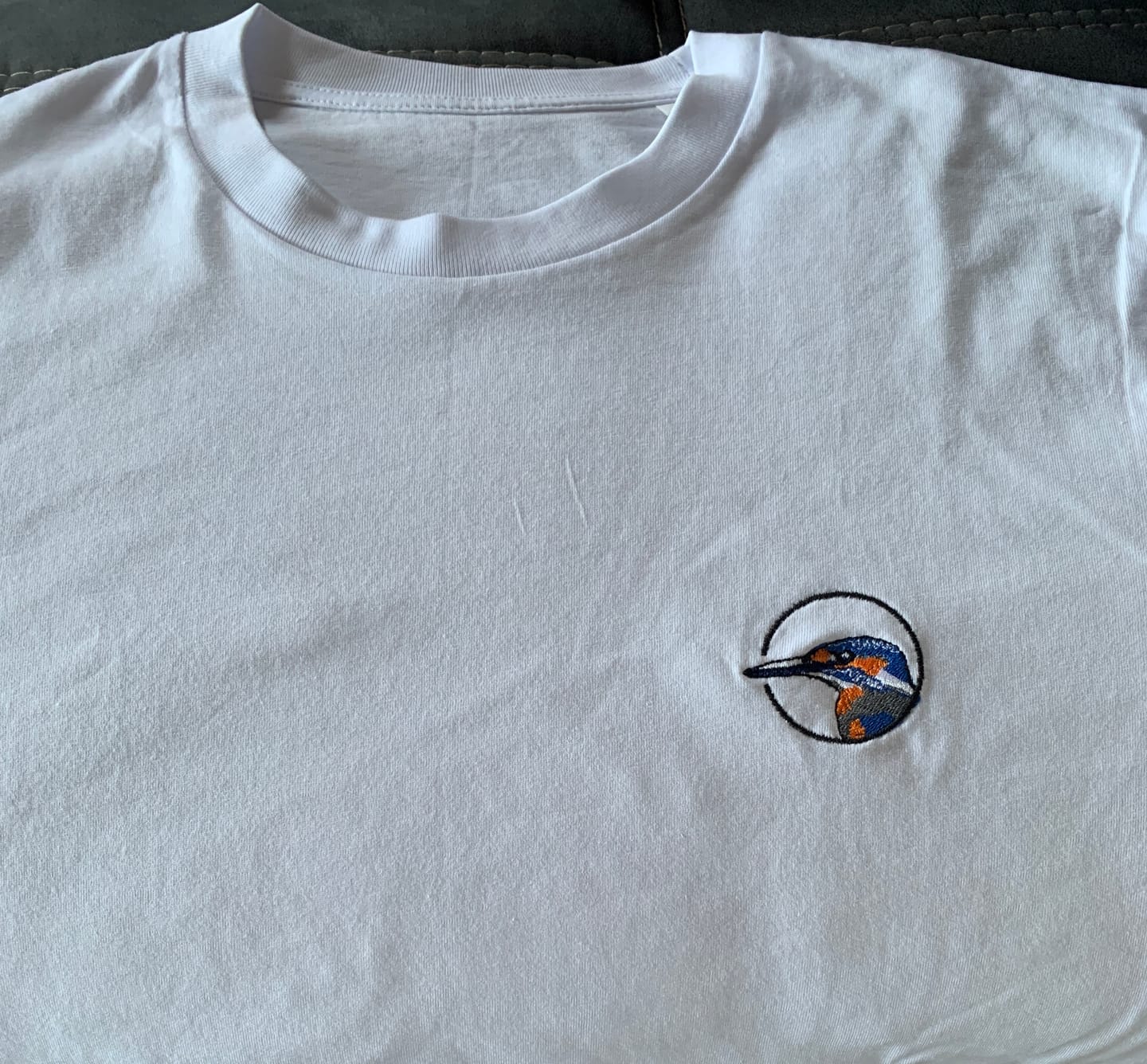 Customer photo review of Eisvogel Bio Männer T-Shirt Stick