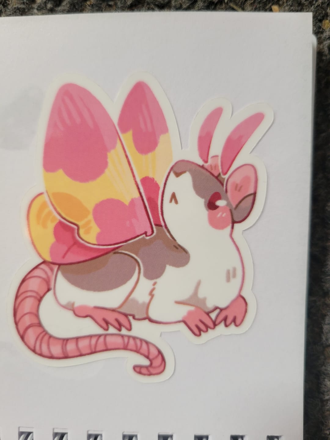 Customer photo review of Mothrat Stickers